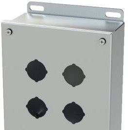 Saginaw Control & Engineering Enclosures SCE-4SPBSS6 - S.S. PB Enclosure (SCE-4SPBSS6)