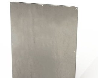 Saginaw Control & Engineering Enclosures SCE-60P48GALV - Subpanel, Bent Galvanized (SCE-60P48GALV)