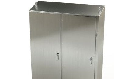 Saginaw Control & Engineering Enclosures SCE-72XEL6118SSST - S.S. 2DR XEL Sloping Top Enclosure (SCE-72XEL6118SSST)