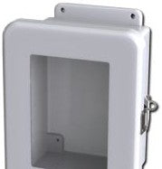 Saginaw Control & Engineering Enclosures SCE-806FW - Fiberglass Enclosure W/Window (SCE-806FW)