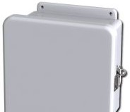 Saginaw Control & Engineering Enclosures SCE-808CHQRFG - Fiberglass Enclosure (SCE-808CHQRFG)
