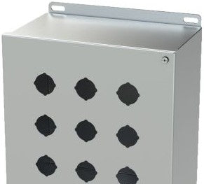 Saginaw Control & Engineering Enclosures SCE-9PBHSS - S.S. PB Enclosure (SCE-9PBHSS)