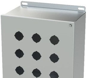 Saginaw Control & Engineering Enclosures SCE-9PBHSS6 - S.S. PB Enclosure (SCE-9PBHSS6)