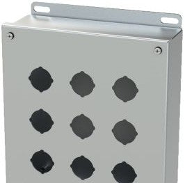 Saginaw Control & Engineering Enclosures SCE-9PBSS - S.S. PB Enclosure (SCE-9PBSS)