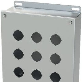 Saginaw Control & Engineering Enclosures SCE-9PBSS6 - S.S. PB Enclosure (SCE-9PBSS6)