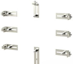 Saginaw Control & Engineering Enclosures SCE-FSPS8 - Kit, FS Panel Support (SCE-FSPS8)