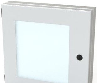 Saginaw Control & Engineering Enclosures SCE-HWK1212LG - Kit, Hinged Window (SCE-HWK1212LG)