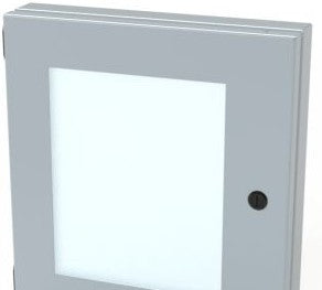 Saginaw Control & Engineering Enclosures SCE-HWK1312 - Kit, Hinged Window (SCE-HWK1312)