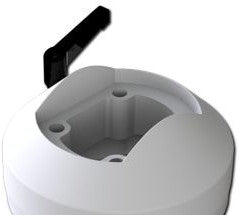 Saginaw Control & Engineering Enclosures SCE-SA360C - Coupling, 360 Swivel (SCE-SA360C)