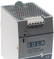 SolaHD Power Supplies SDN10-24-100P - Power Supply, 24VDC, 10A, 1Ph, 240W, DIN (SDN1024100P)