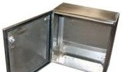 Bud Industries Enclosures SNB-3733-SS - Stainless Steel Box with Keyed Quarter Turn (SNB-3733-SS)