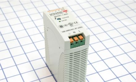 Carlo Gavazzi Power Supplies SPD24301B - POWER SUPPLY, 24VDC, 1.25A, 1PH, 30W 100-240VAC (SPD24301B)