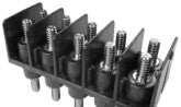 Marathon Special Products Terminal Blocks ST722B2505AH - Studded Power Feed Thru Terminal Blocks (ST722B2505AH)