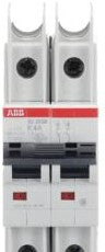 ABB Circuit Breakers SU202M-K4 - SU202M-K4 Miniature Circuit Breaker K-Char (SU202M-K4)