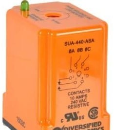 Diversified Electronics Protection Relays SUA440ASA - Phase Sequence Loss Monitor (SUA440ASA)