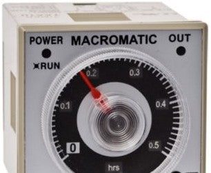 Macromatic Relays TAA1U - Multi-Function Timer, 24-240VAC/DC Coil, 6 (TAA1U)