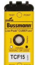 Bussmann Fuses TCF15 - Eaton Bussmann series TCF fuse, 5 A, 60 Hz, 50 Hz (TCF15)
