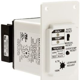 Macromatic Protection Relays TCF2D100 - Over Temp & Seal Leakage Relay, 120VAC, 7A SPDT (TCF2D100)