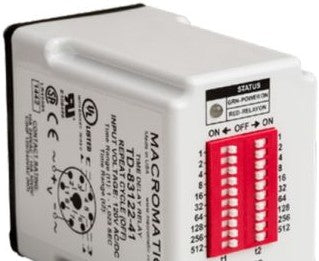 Macromatic Relays TD-85122-41 - TIME DELAY RELAY, 120V AC/DC REPEAT CYCLE, 1 (TD-85122-41)