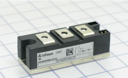 Infineon Power Modules TD162N16KOF - PMOD, SCR-Diode, 1600V, 162A (TD162N16KOF)