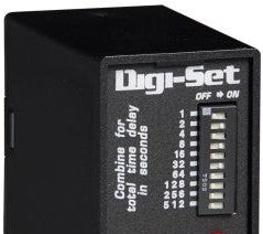 SSAC Relays TDB12D - Off Delay Timer, 12VDC, 1-1023 Sec, DIP Switch (TDB12D)