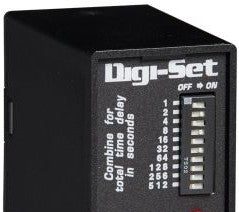 Littelfuse Relays TDB24AL - Off Delay Timer, 24VAC, 1-1023 Sec, DIP Switch (TDB24AL)