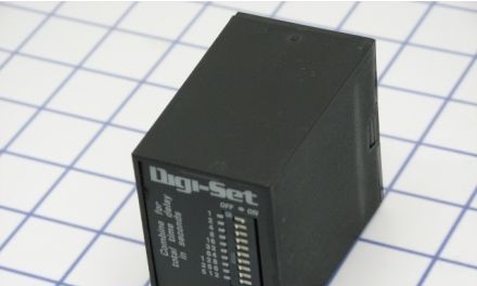 SSAC Relays TDM120AL - On Delay Timer, 120VAC, 1-1023 Sec, DIP Switch (TDM120AL)
