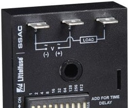 Littelfuse Relays TDUIL3002A - Interval Timer, 12-24VDC, 0.1-102.3 Second (TDUIL3002A)