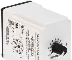 Macromatic Relays TR-51561-22 - TIME DELAY RELAY; 240VAC SINGLE SHOT; 6 (TR-51561-22)