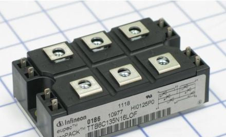 Infineon Miscellaneous TTB6C135N16LOF - BRIDGE 135A 1600V 3-PH FULL SCR 94mm X (TTB6C135N16LOF)