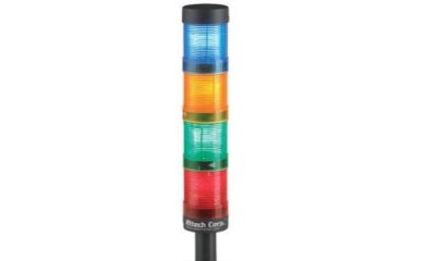 Altech Visual Signaling Devices TW1WR1 - Tower Light, 50mm, 120V AC (TW1WR1)