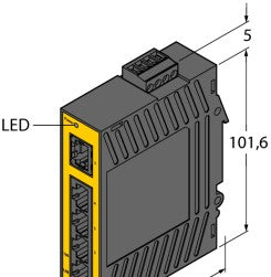 Turck Ethernet Switches SE20-84X-RJ522 - Junction Box (U3-10852)