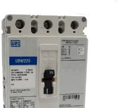 WEG Electric Circuit Breakers UBW225N-FTU100-3A - Breaker 100A 3P (UBW225N-FTU100-3A)