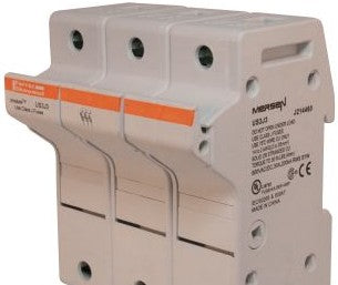 Mersen Fuseblocks & Holders US3J3 - Fuse Holder UltraSafe 600VAC 600VDC Class J 30A (US3J3)