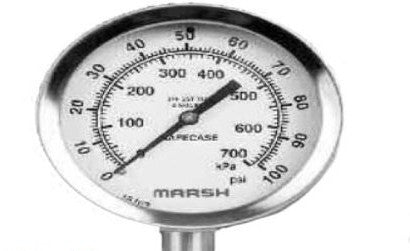 Marsh Panel Meters & Gauges W9676 - 100mm Elite Gauge (W9676)