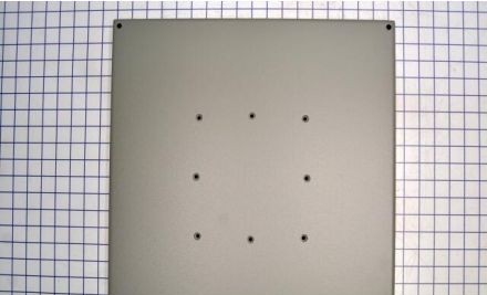 Wiegmann Enclosures WA24SBASE - Pedestal Base, 24in. Square, N12/13, ANSI61 (WA24SBASE)