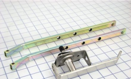 Wiegmann Enclosures WAL1B - 3 Point Padlocking Handle - Short (WAL1B)