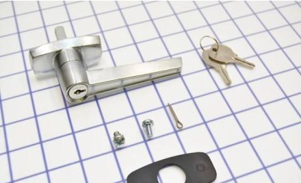 Wiegmann Enclosures WAL2D - 3 Point Key Locking Handle - Long (WAL2D)