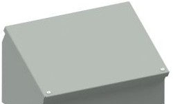 Wiegmann Enclosures WC12C12 - N12 Operator Interface Consolet 12X12 Carbon (WC12C12)