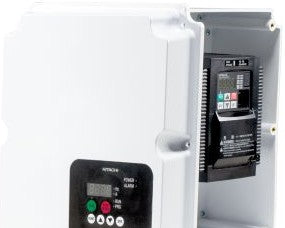 Hitachi WJ200-015HF-CP-N4X - Inverter, 400 volt, 3 phase, 2 CT (3 (WJ200-015HF-CP-N4X)