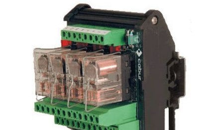ASI-Automation Systems Interconnect DIN Rail Interface Modules XR042E24 - Multi-Channel Pluggable Relay, Negative Common (XR042E24)