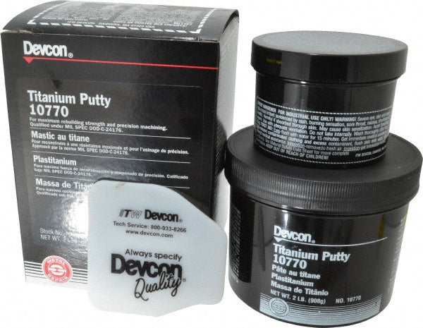 Devcon 10770 Devcon Putty: 2 lb Kit, Gray, Epoxy Resin (10770)