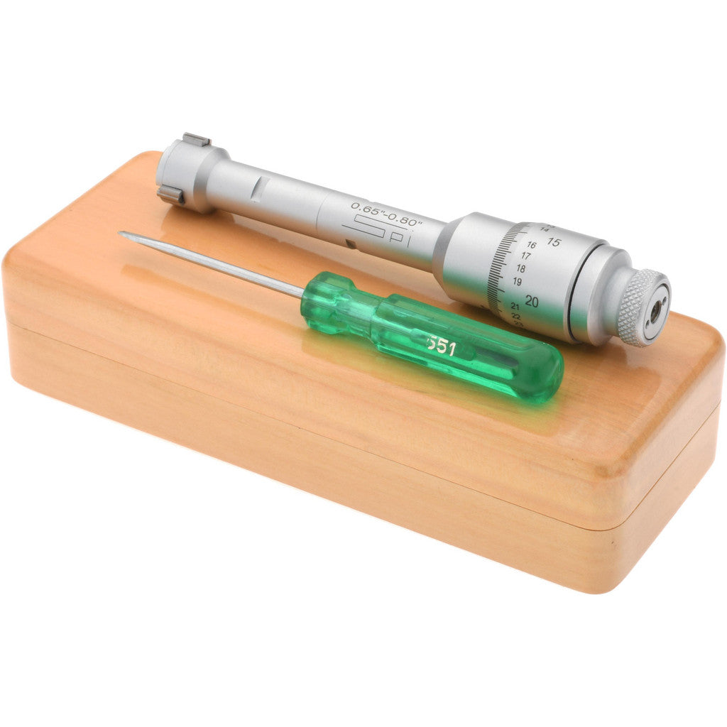 SPI 10-722-7 SPI Mechanical Hole Micrometer: 0.6500 to 0.8000" Range (10-722-7)