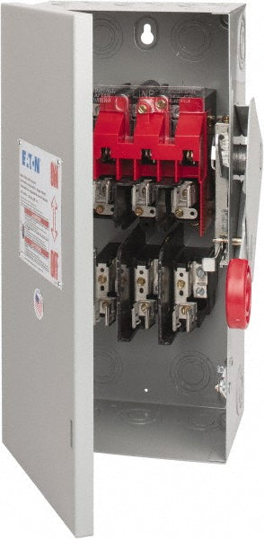Eaton Cutler-Hammer DH361FGK Eaton Cutler-Hammer Safety Switch: NEMA 1, 30 Amp, Fused (DH361FGK)