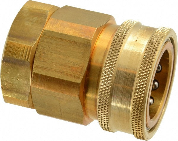Parker BVHC16-16F Parker Hydraulic Hose Valve Fitting: 1" Hose Size, 1" Thread, 1750 (BVHC16-16F)