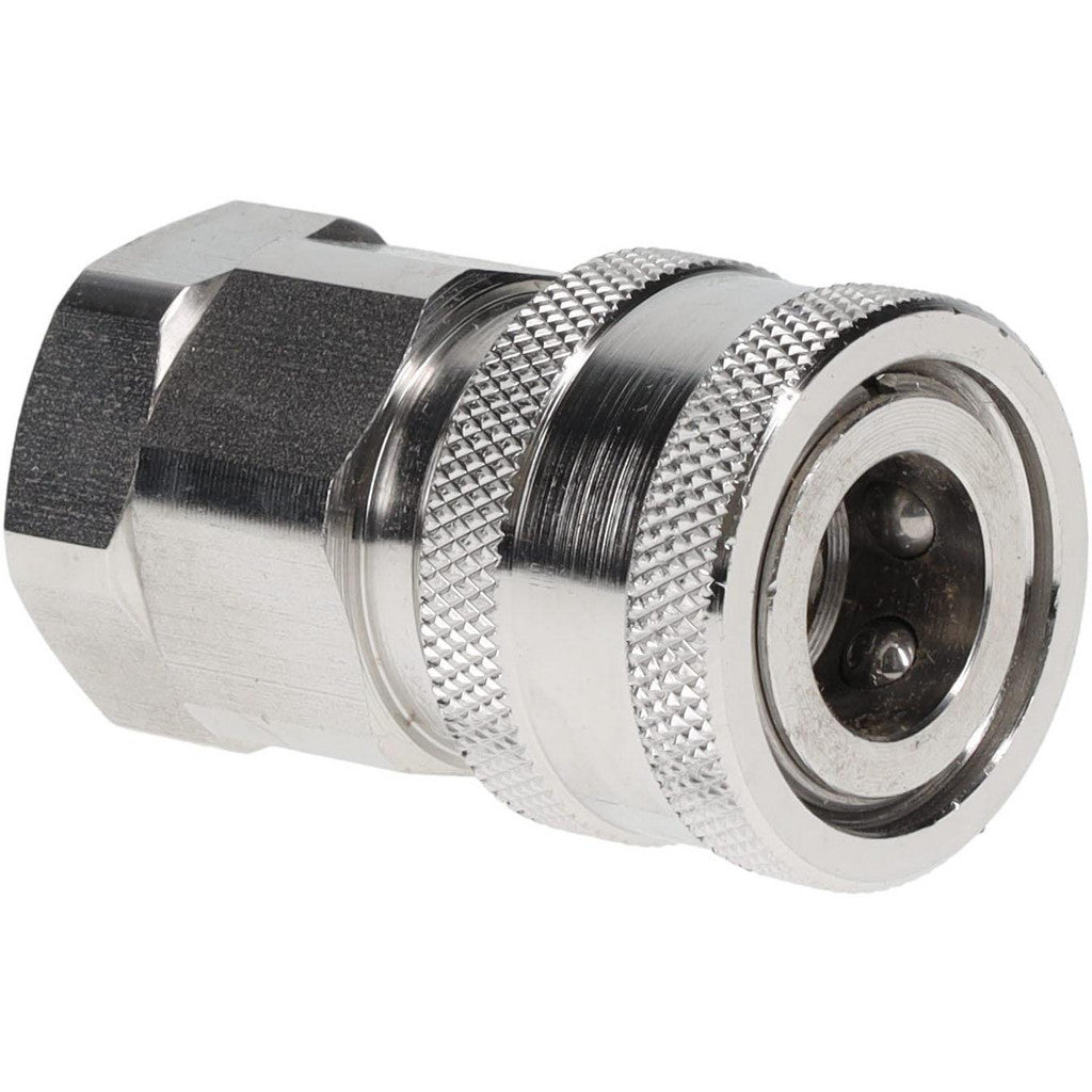 Parker SVHC4-4F Parker Hydraulic Hose Valve Fitting: 1/4" Hose Size, 1/4" Thread (SVHC4-4F)