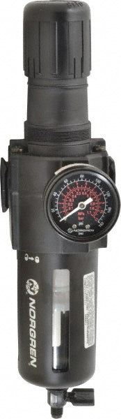 Norgren B74G-4AK-QP1-RMG Norgren FRL Combination Unit: 1/2" NPT, Standard, 1 Pc. (B74G-4AK-QP1-RMG)
