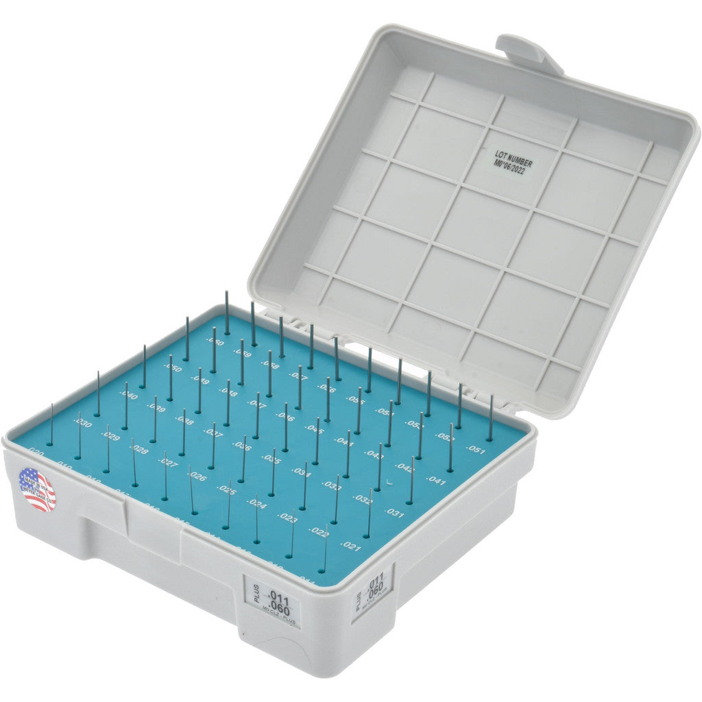 Meyer Gage M0P Meyer Gage Class Z Plug Gage Set: 0.0110 to 0.0600", 50 Pc (M0P)