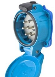 Meltric Plugs & Receptacles 01-P4051-001-824-300 - PN7C INLET (01-P4051-001-824-300)