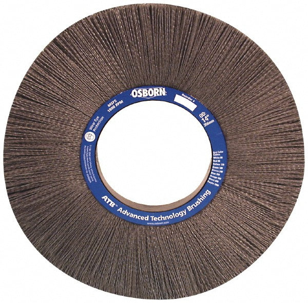 Osborn 0004054100 Osborn Wheel Brush: 10" Wheel Dia, 1" Face Width, 0.0400" Wire Dia (0004054100)